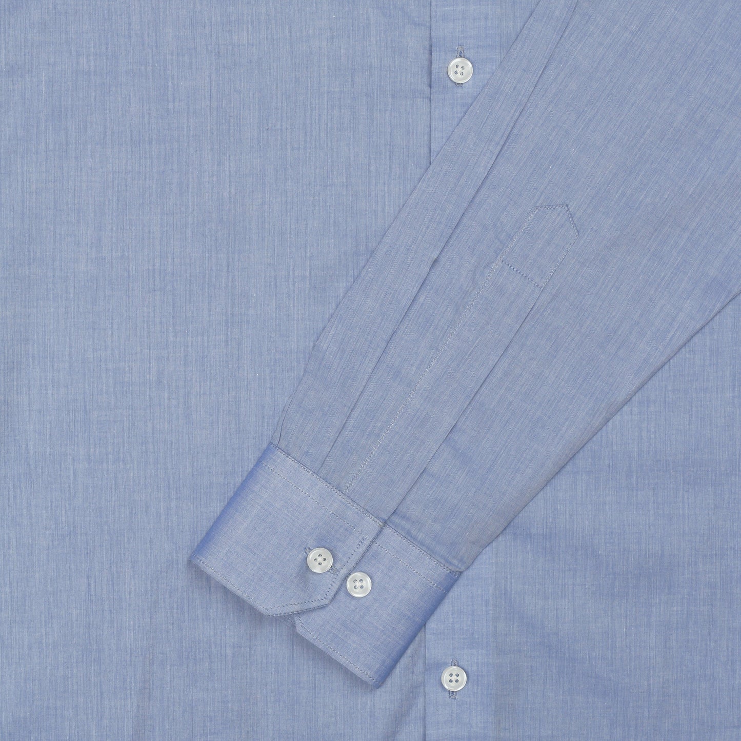 Polo Blue Twill Cotton Shirt