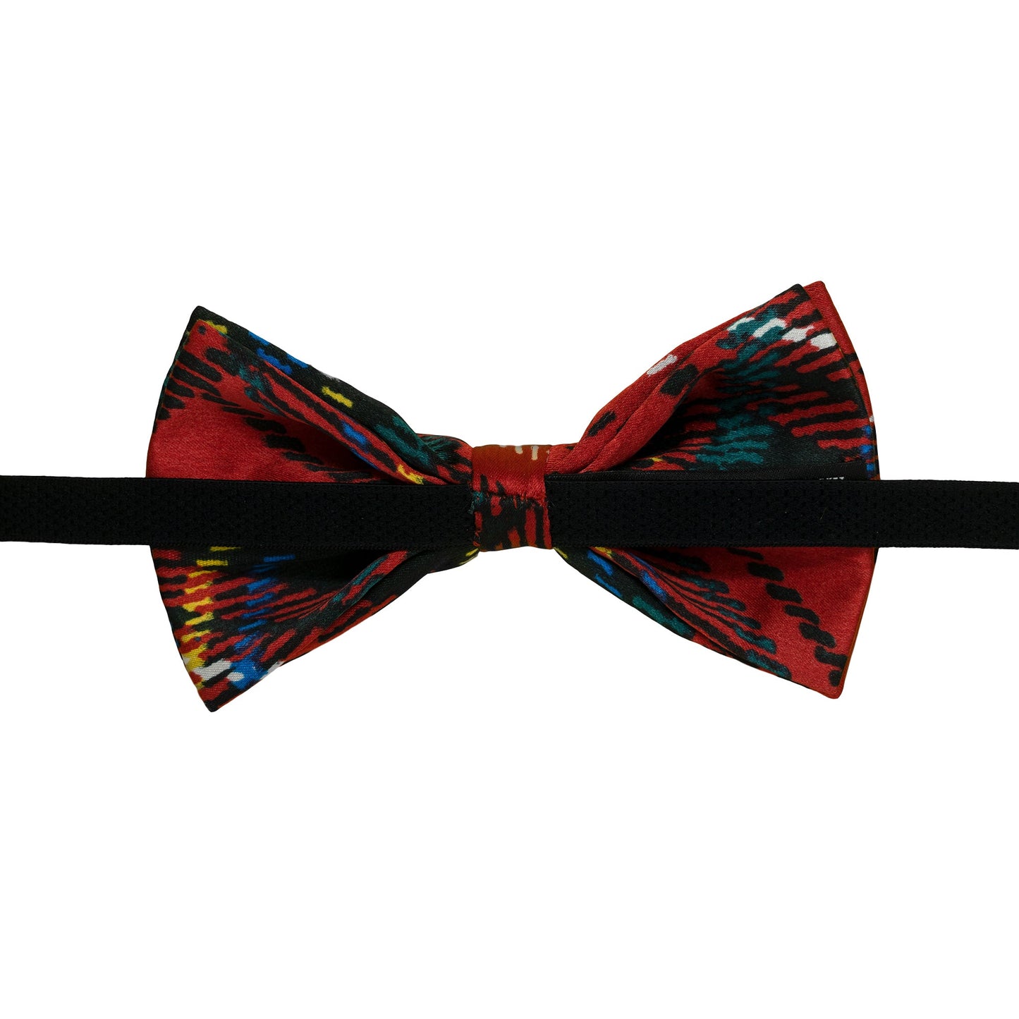 After 8 Red Geometric Bowtie