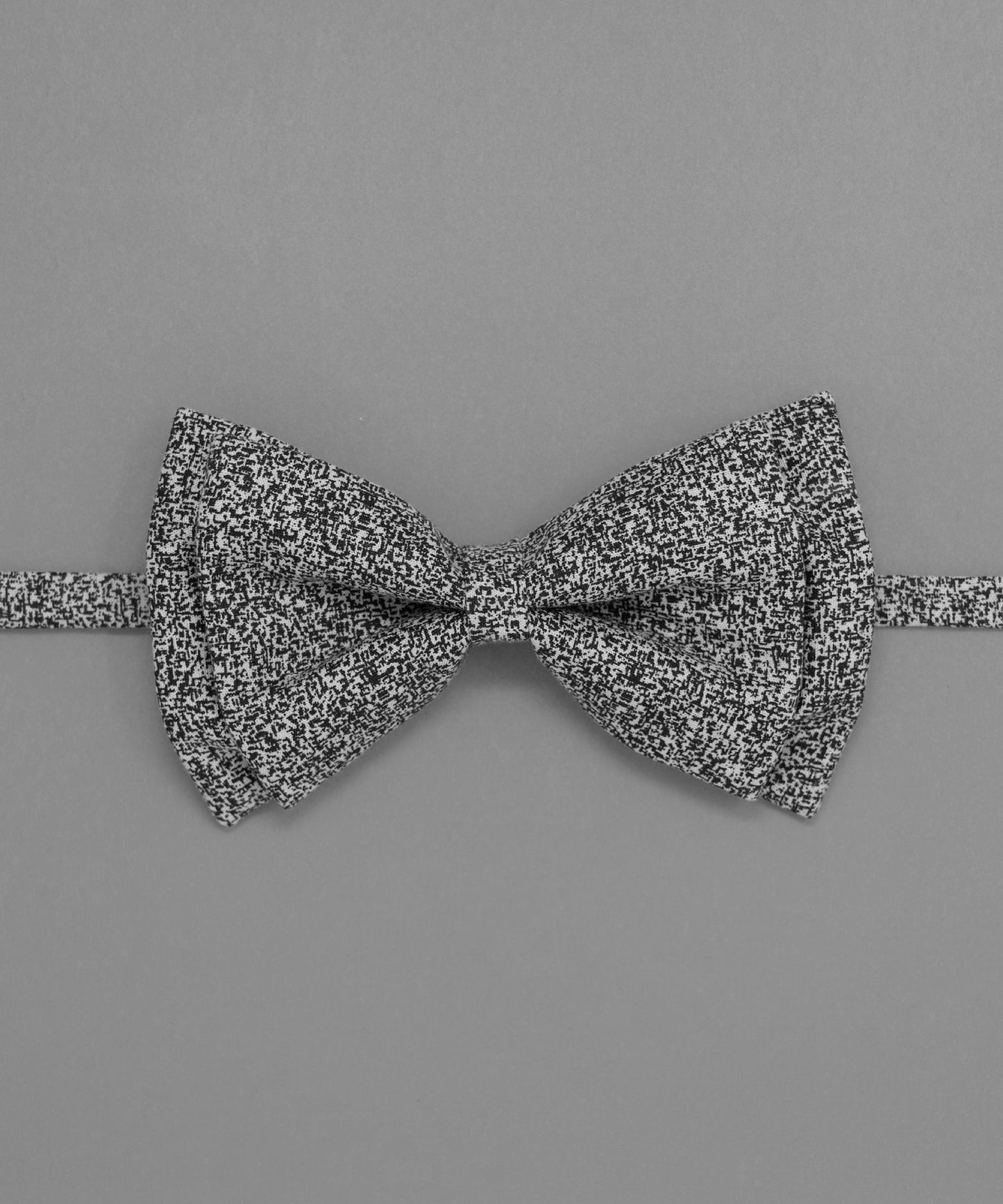 Town Hall White Abstract Bowtie