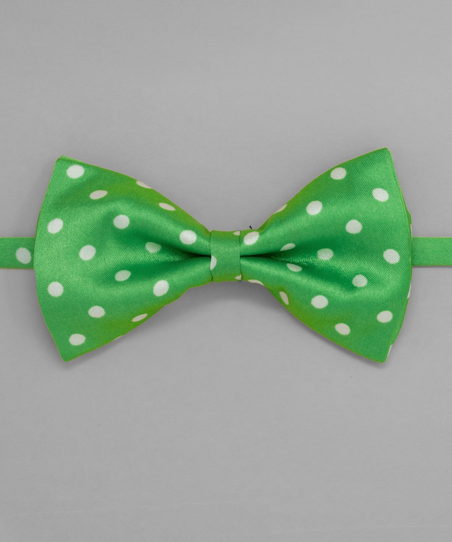After 8 Green Polka Dot Bowtie