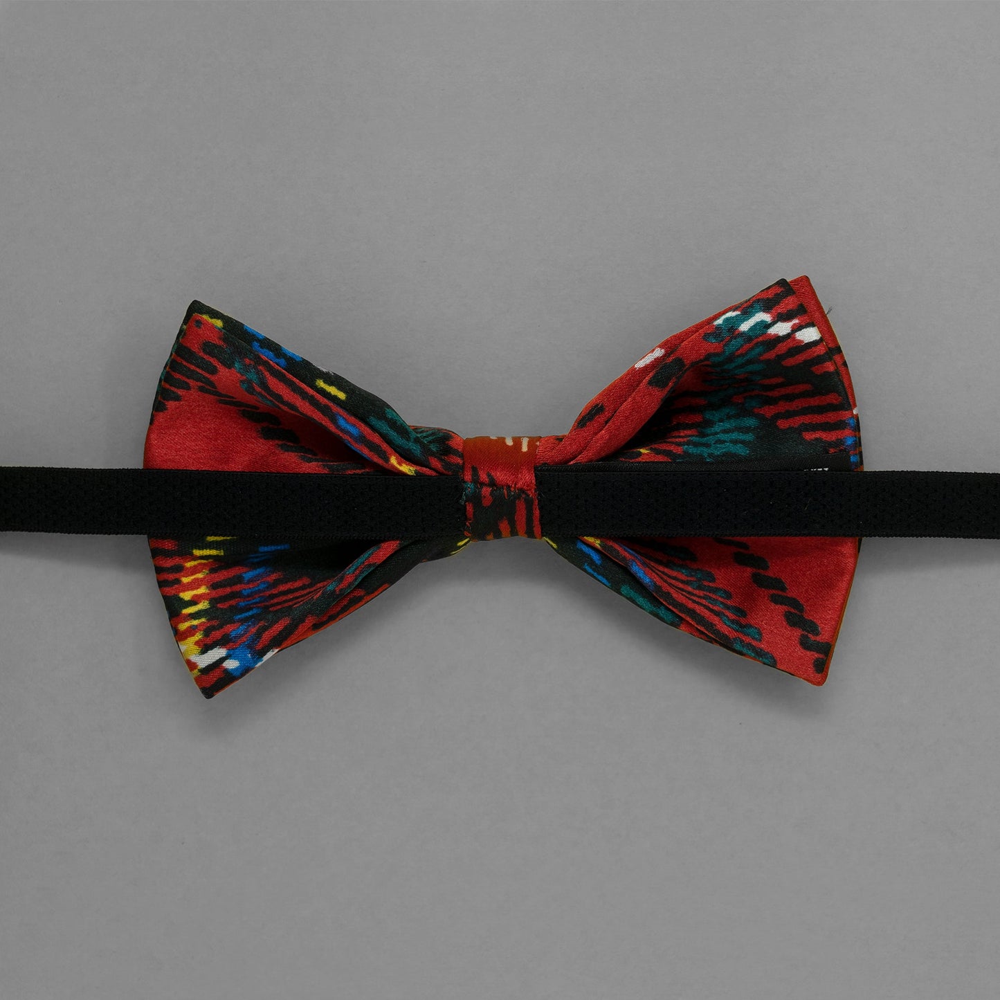 After 8 Red Geometric Bowtie