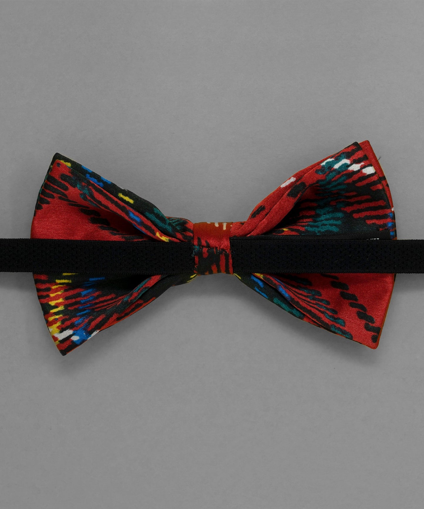 After 8 Blue Striped Bowtie