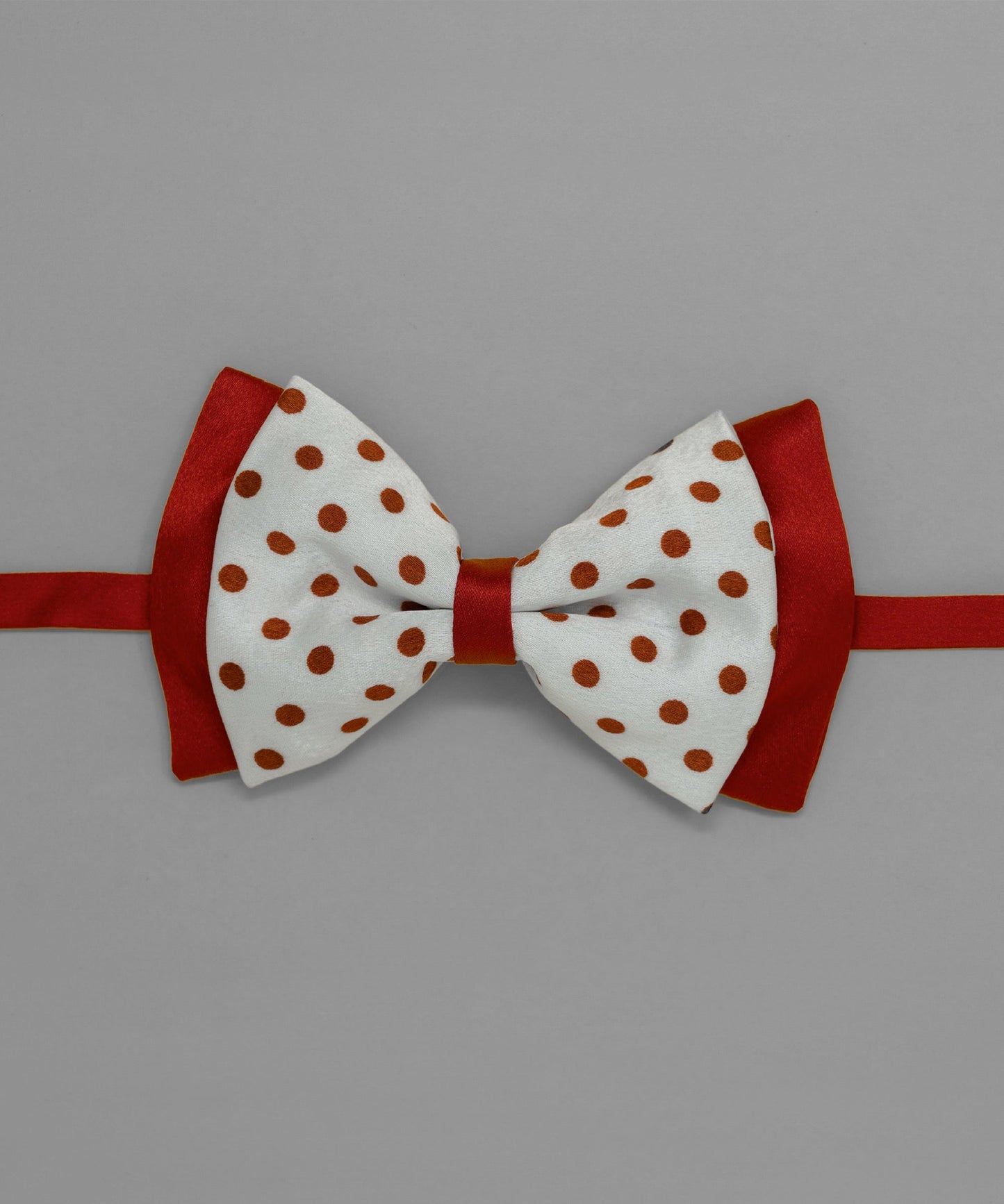 After 8 Red Polka Dot Bowtie