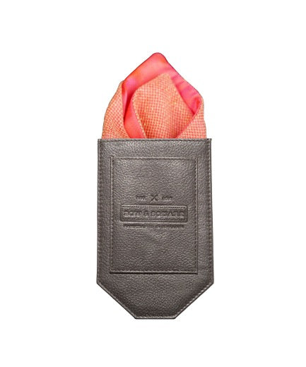 Chocolate Brown Pocket Square Holder