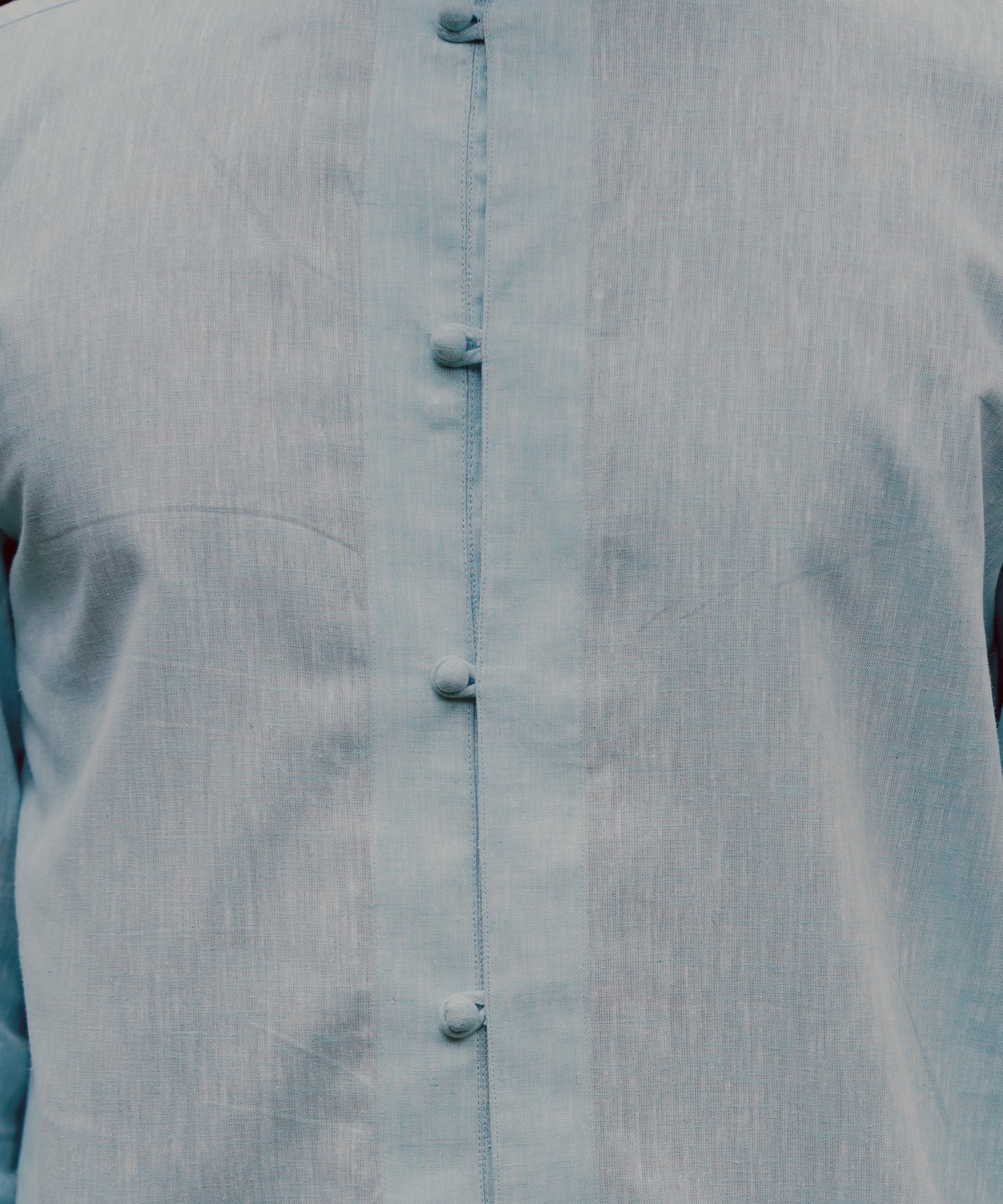 Sapphire Cotton Linen Shirt