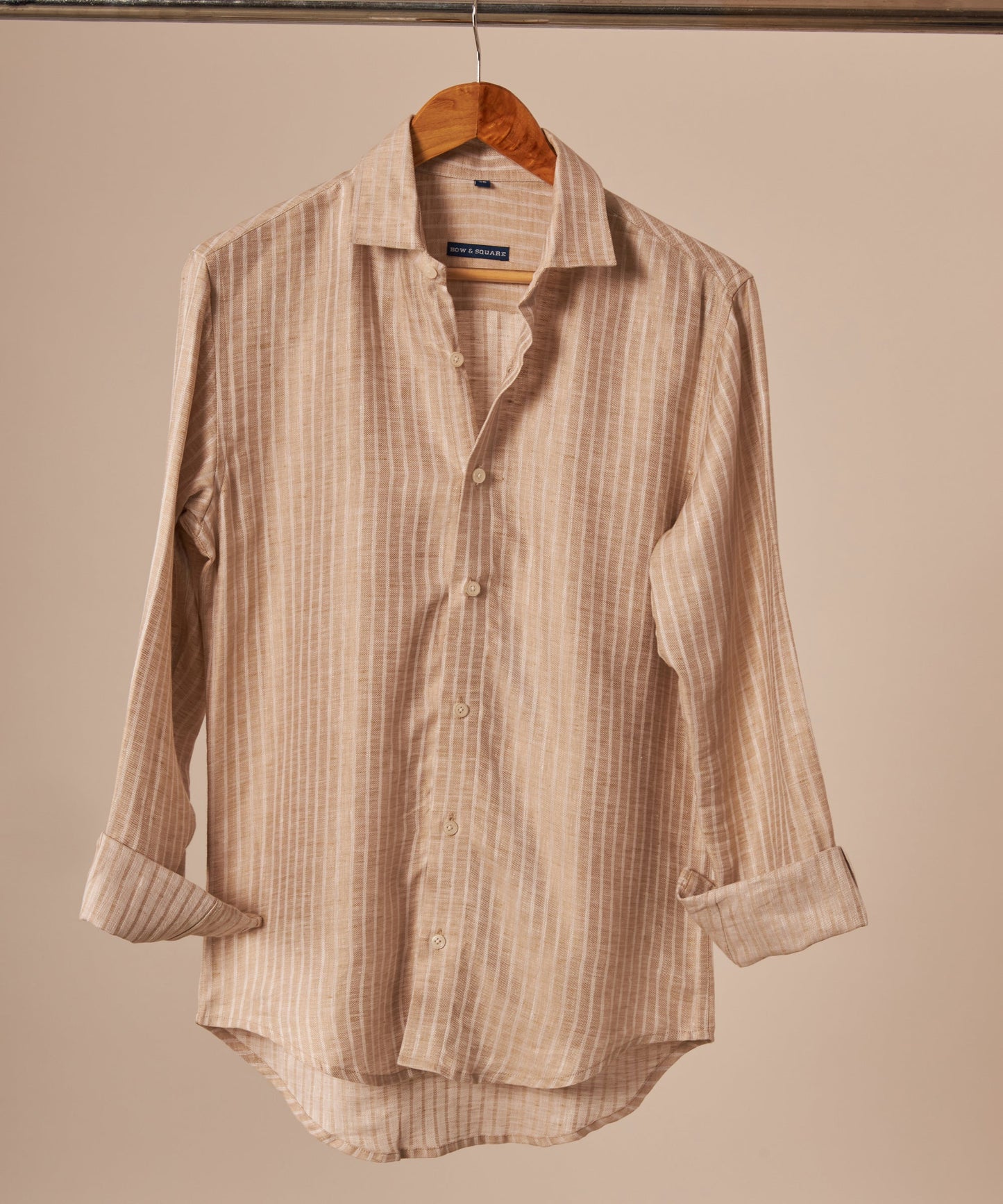 Mocha Linen Shirt