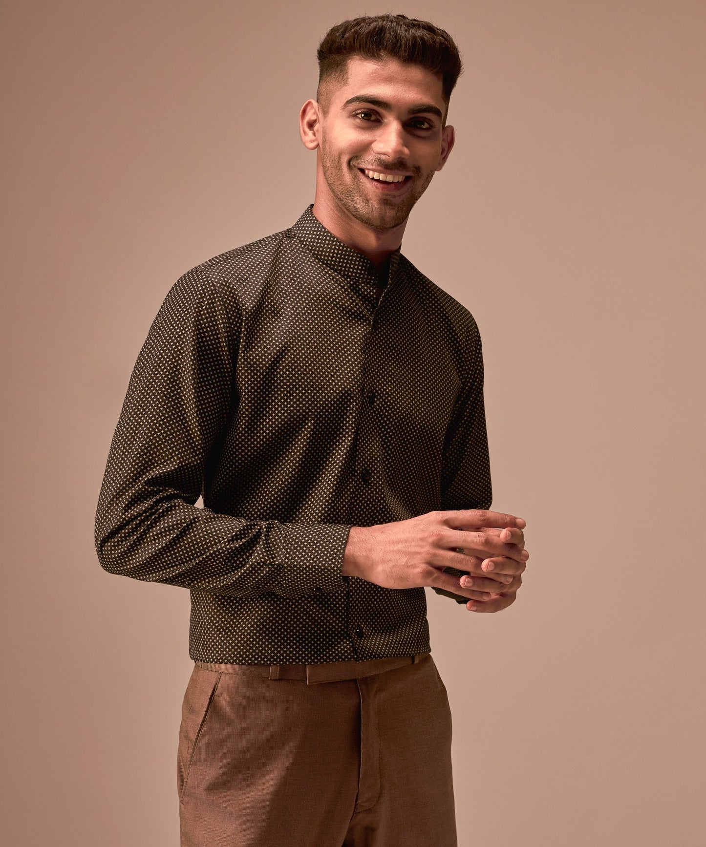 Black dot shirt