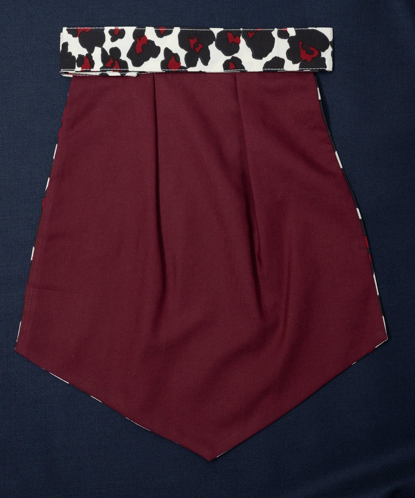 After 8 Leopard Print Red Cravat
