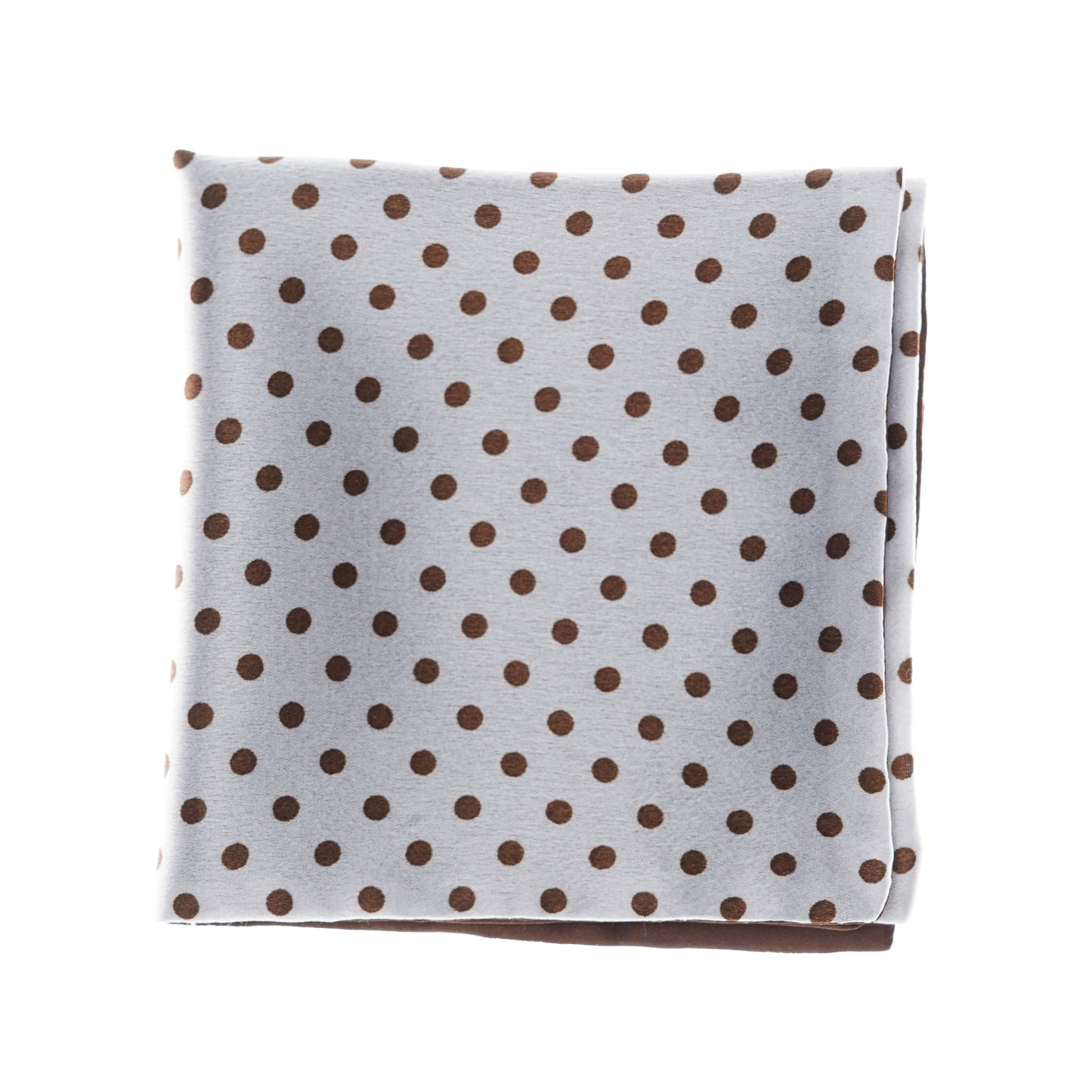 Town Hall Polka Dot White Pocket Square