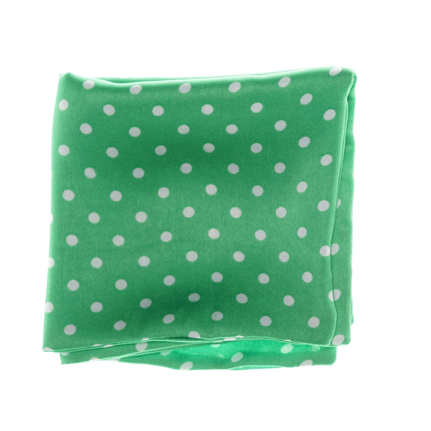 After 8 Polka Dot Green Pocket Square