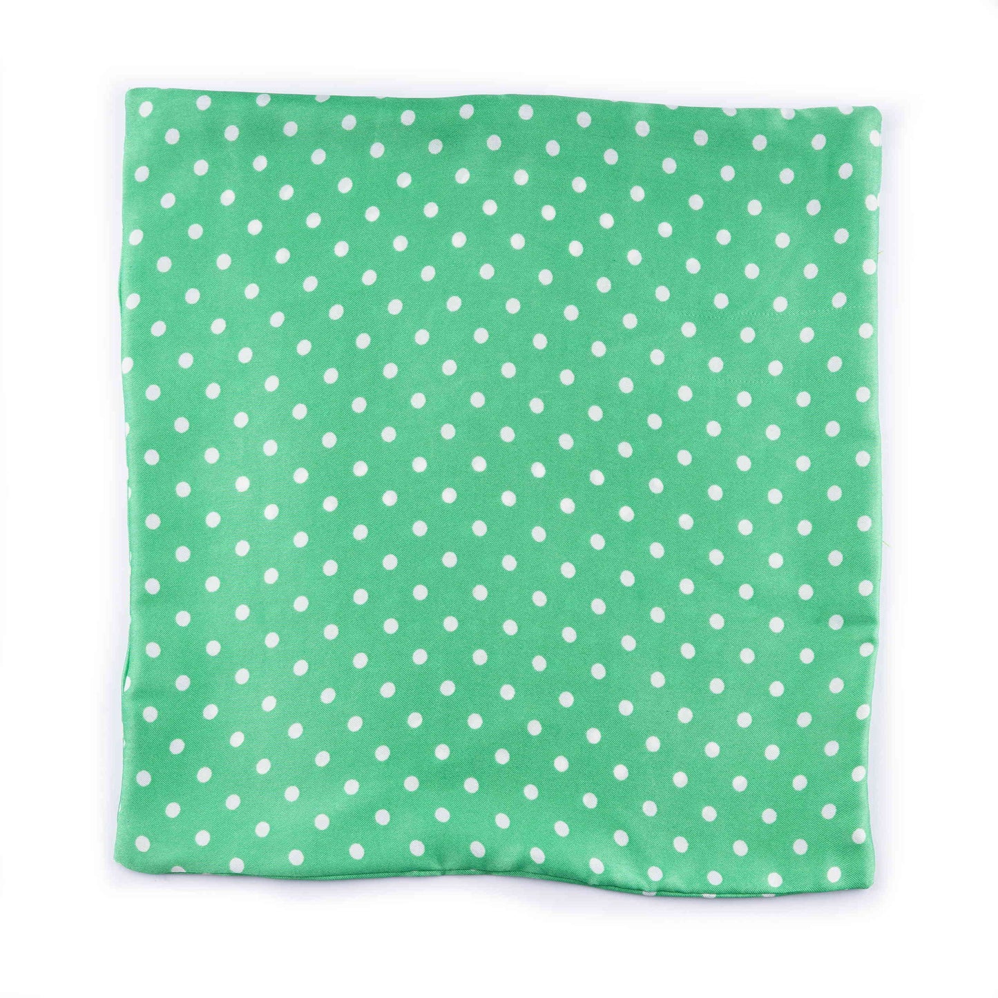 After 8 Polka Dot Green Pocket Square