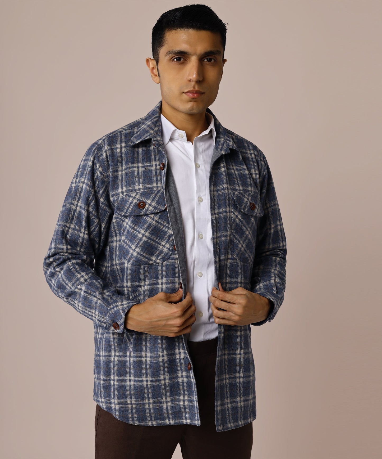 Yale Tweed Overshirt