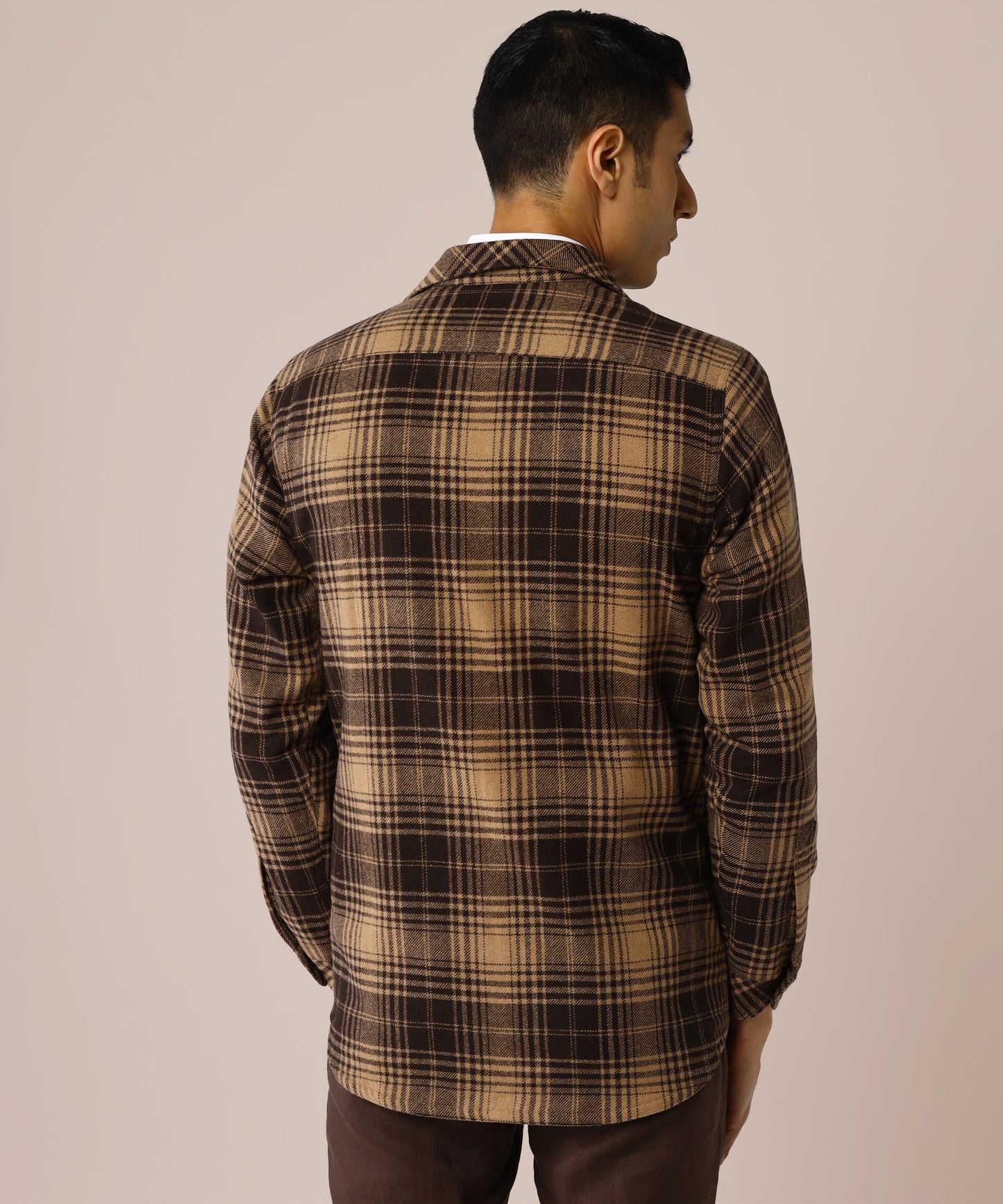 Walnut Tweed Overshirt