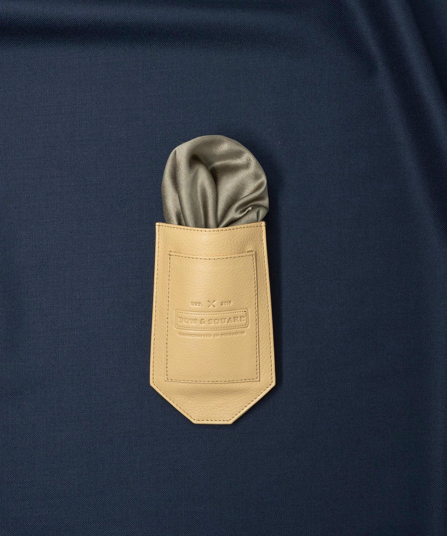 After 8 Geometric Pink Pocket Square