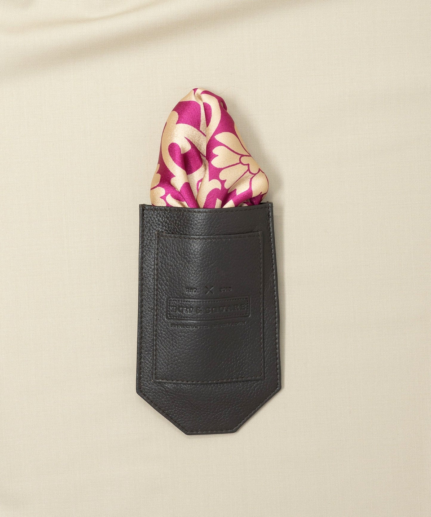 Sun & Sand Floral Pink Pocket Square