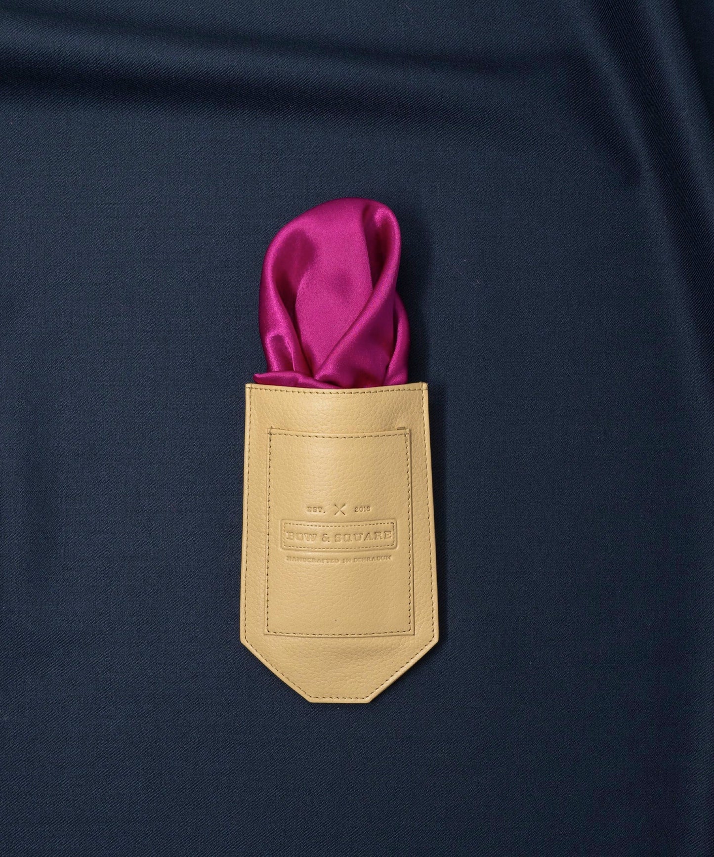 Regal Polka Dot Pink Pocket Square