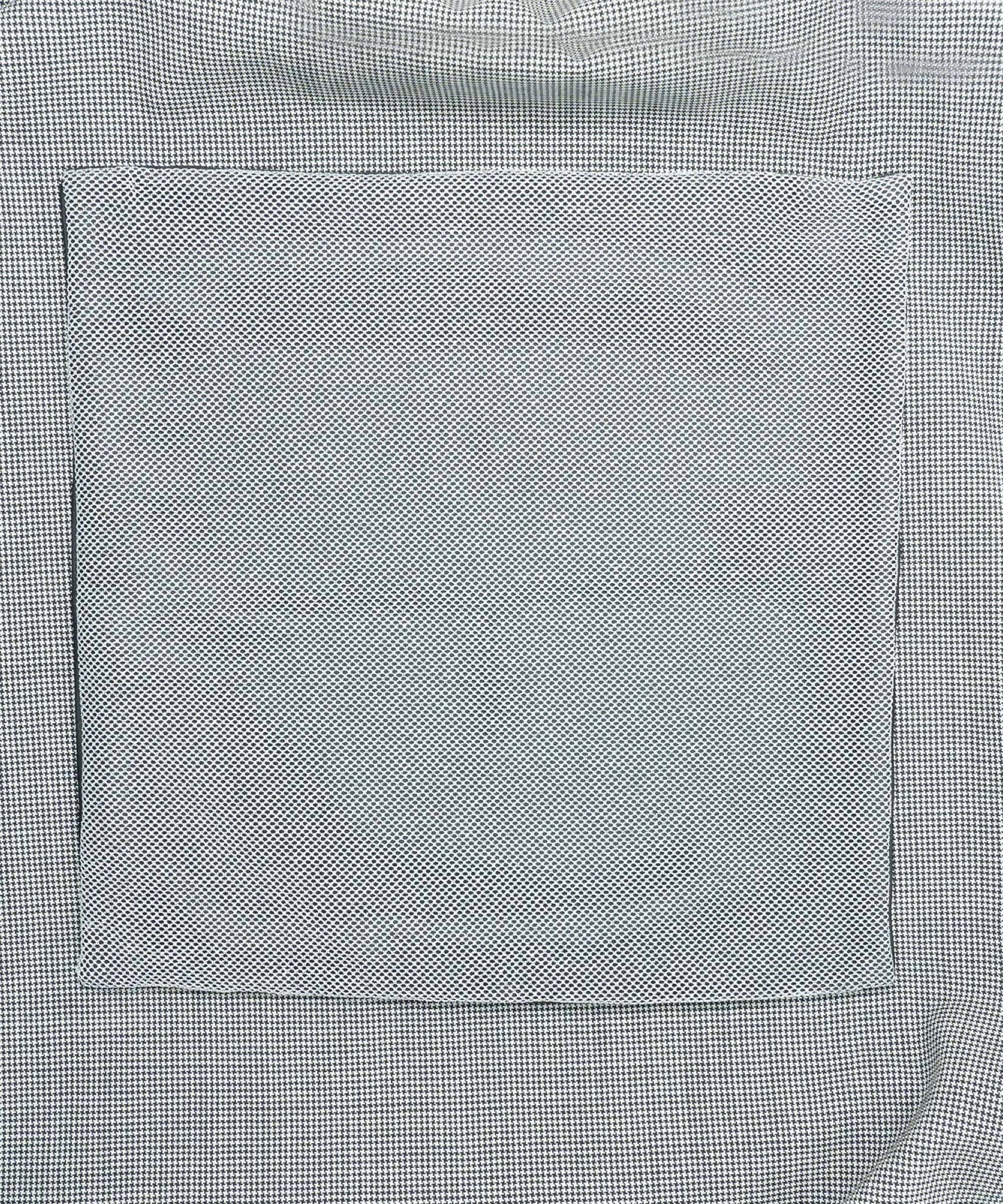Regal Net Black Pocket Square