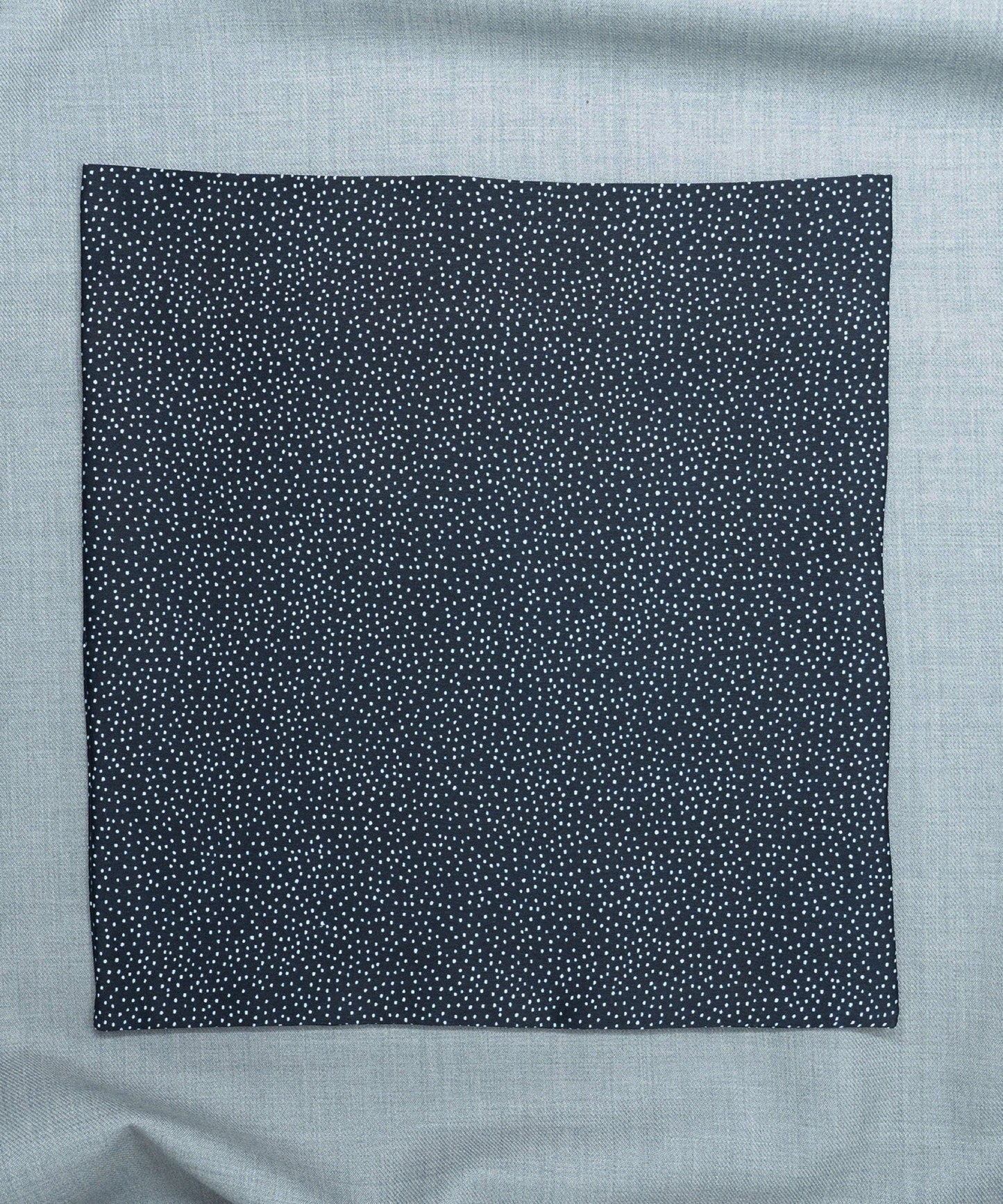 Old School Polka Dot Blue Pocket Square