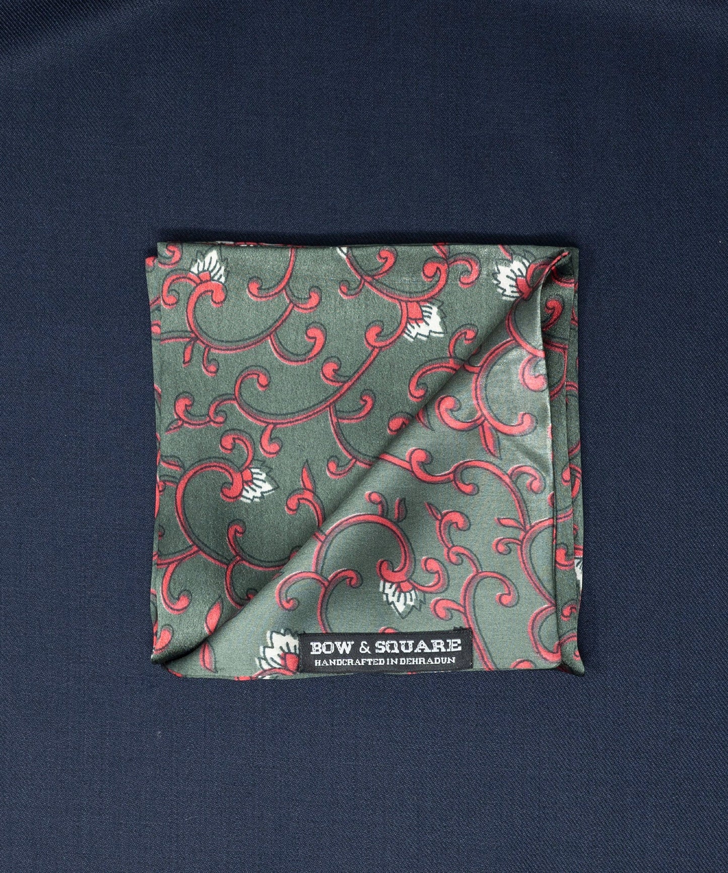 Sun & Sand Floral Pink Pocket Square