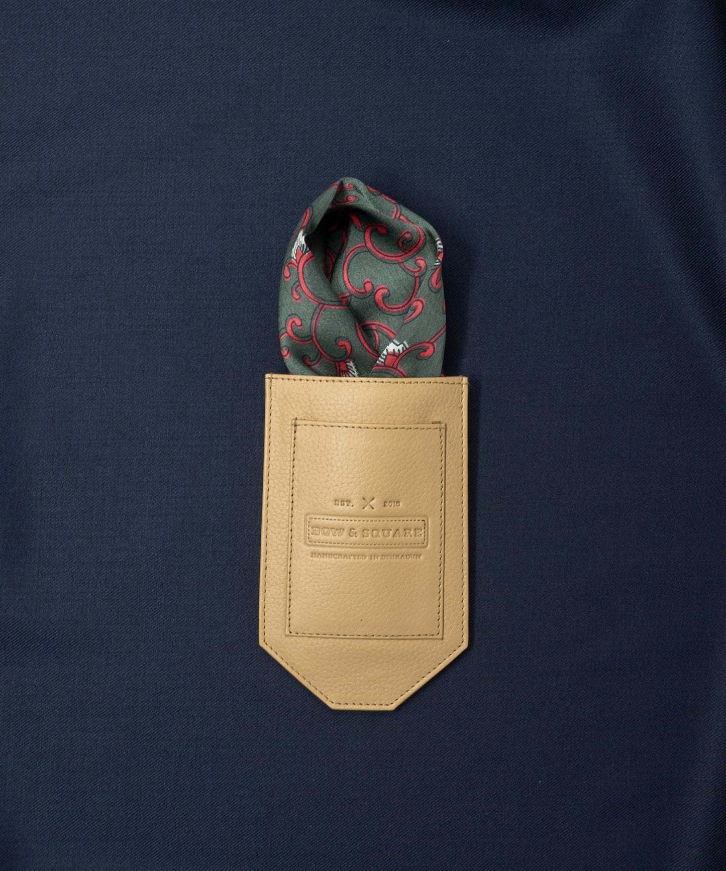 Sun & Sand Floral Pink Pocket Square