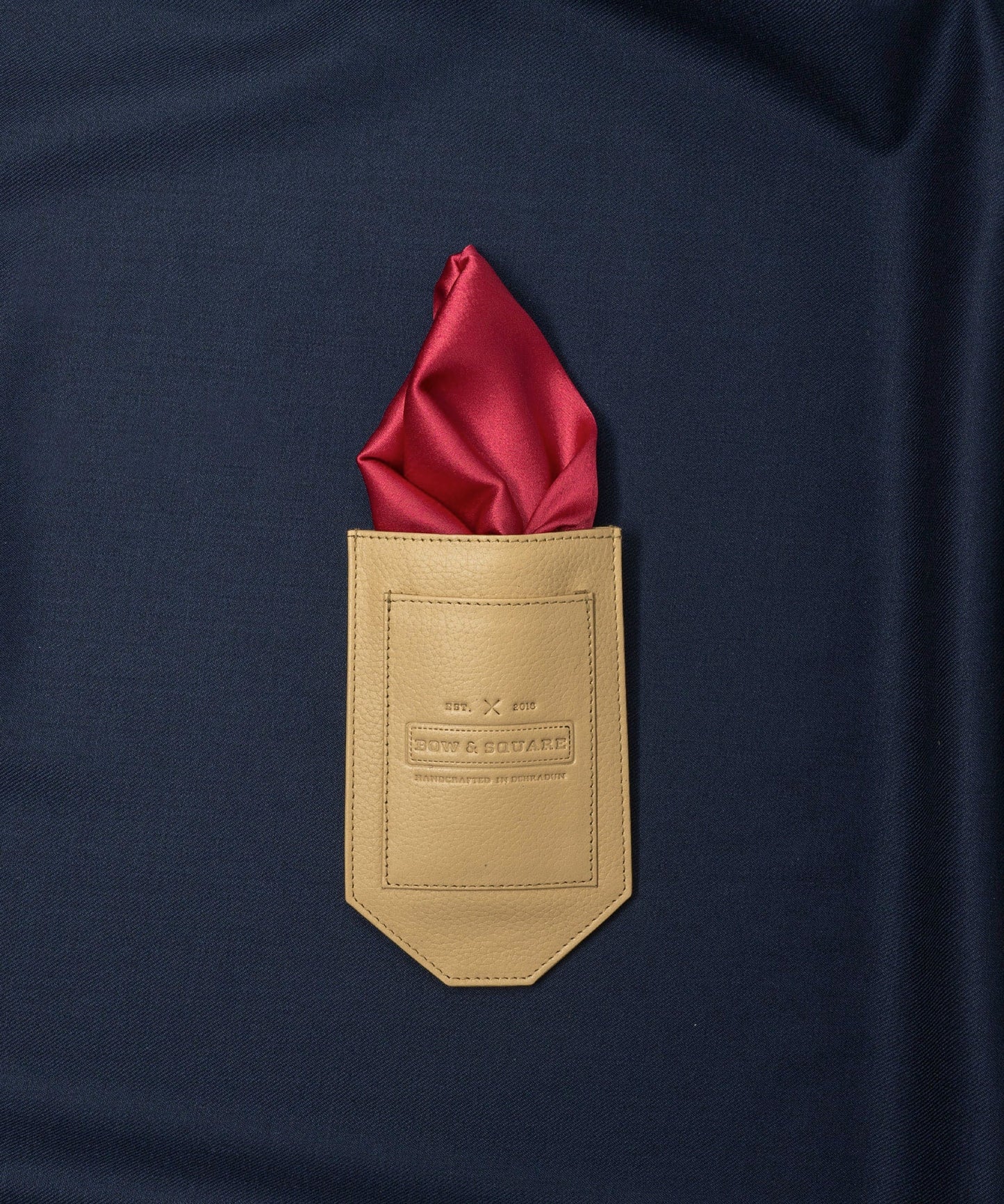 Sun & Sand Solid Pink Pocket Square