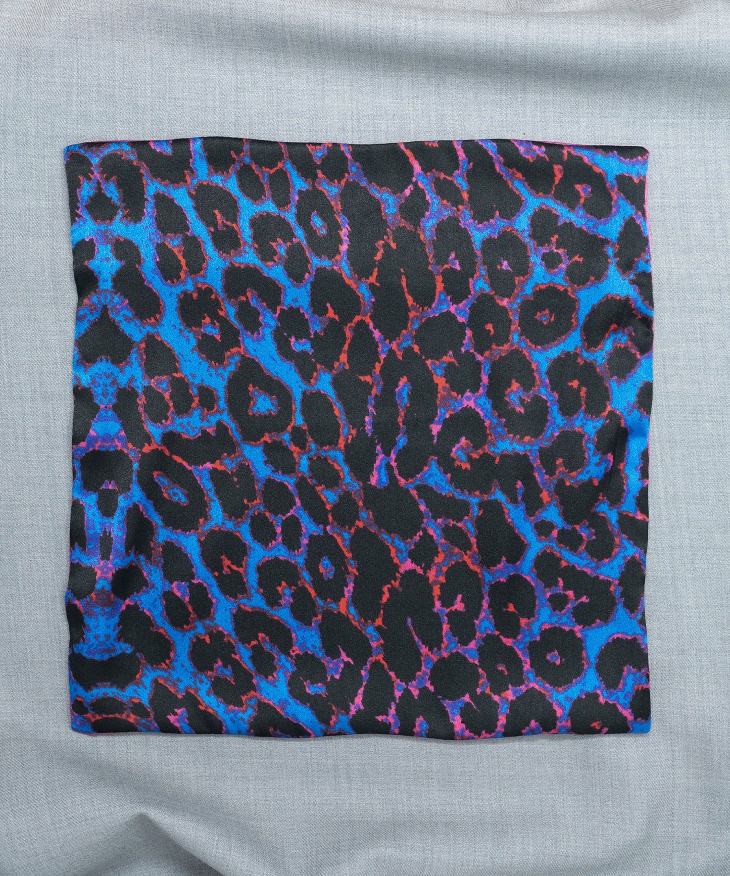 Sun & Sand Blue Pocket Square