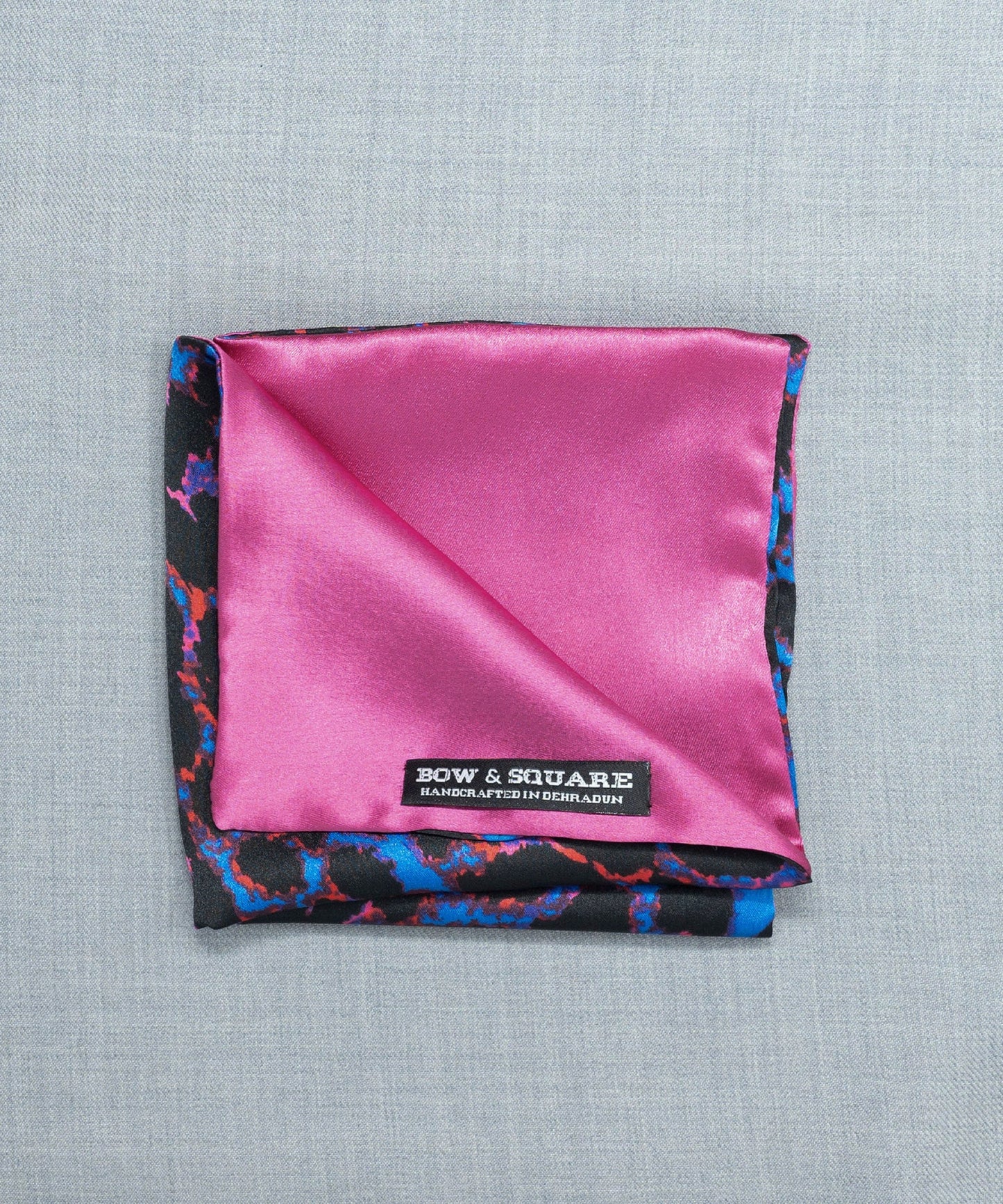 Sun & Sand Blue Pocket Square