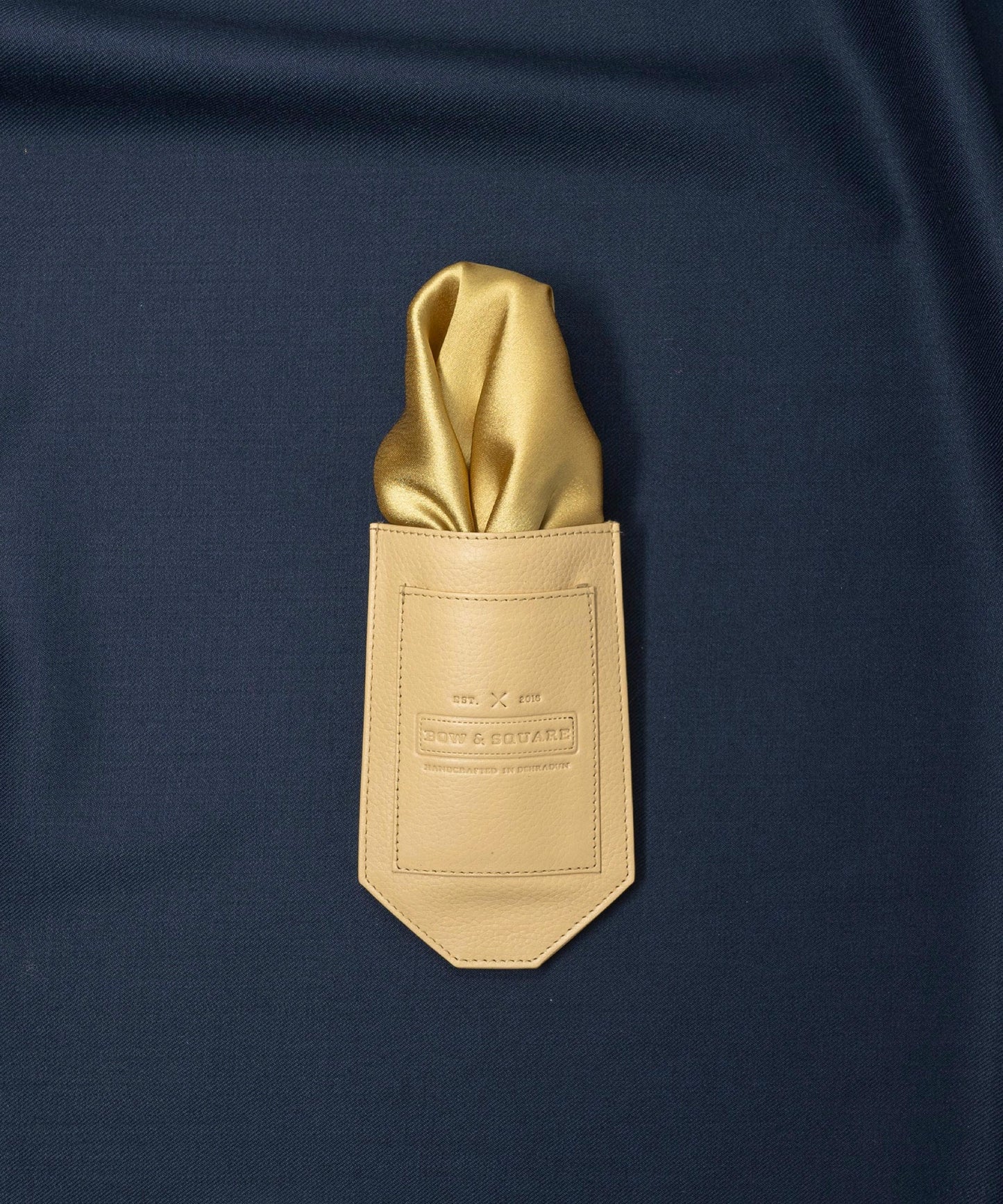 Sun & Sand Yellow Pocket Square