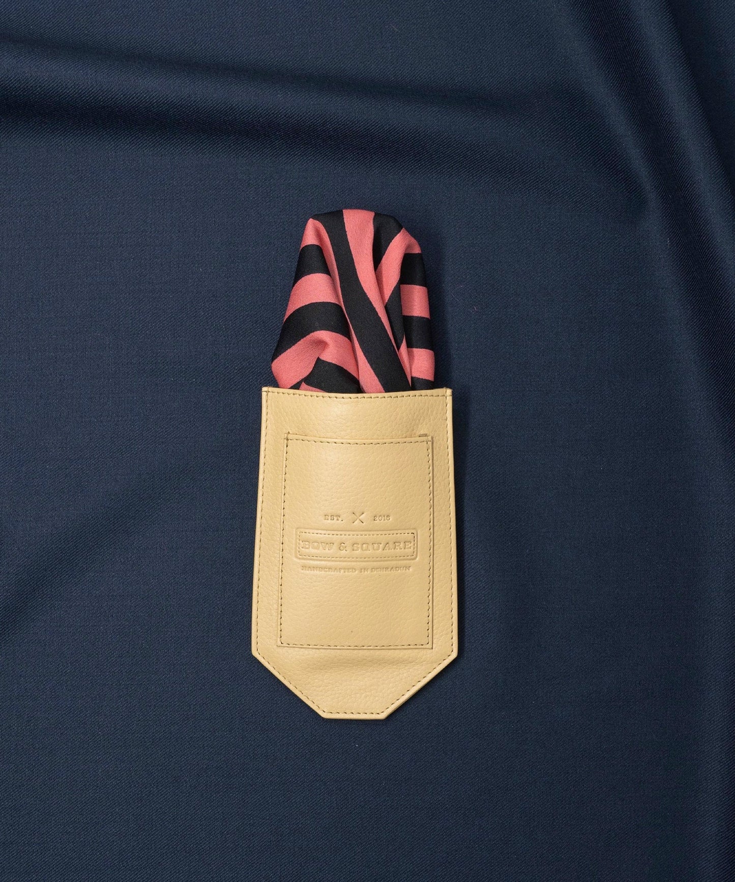 After 8 Pink Pocket Square