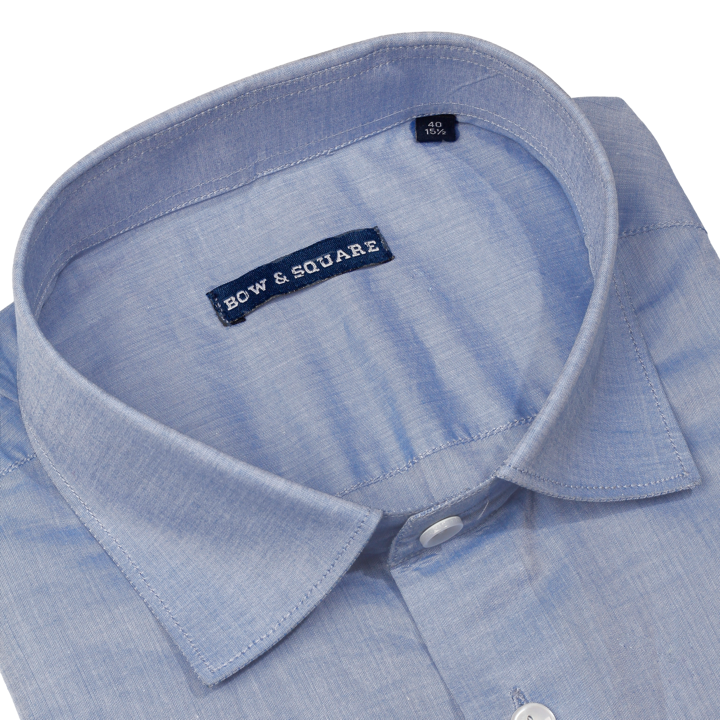 Polo Blue Twill Cotton Shirt