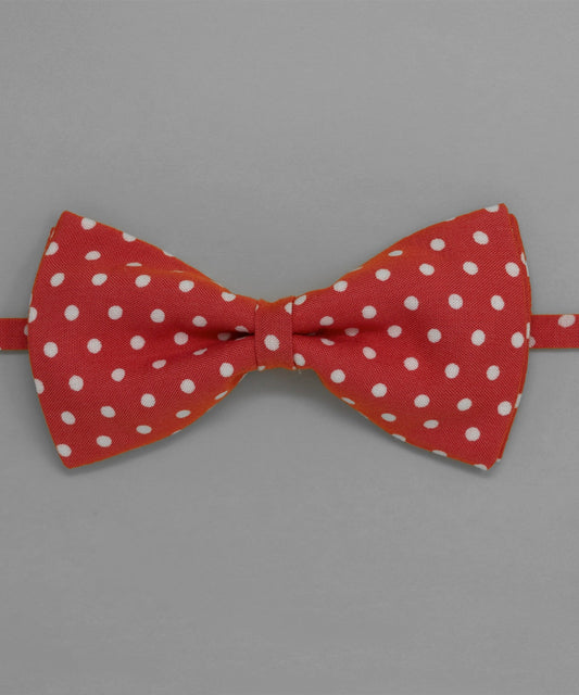 After 8  Pink Polka Dot Bowtie