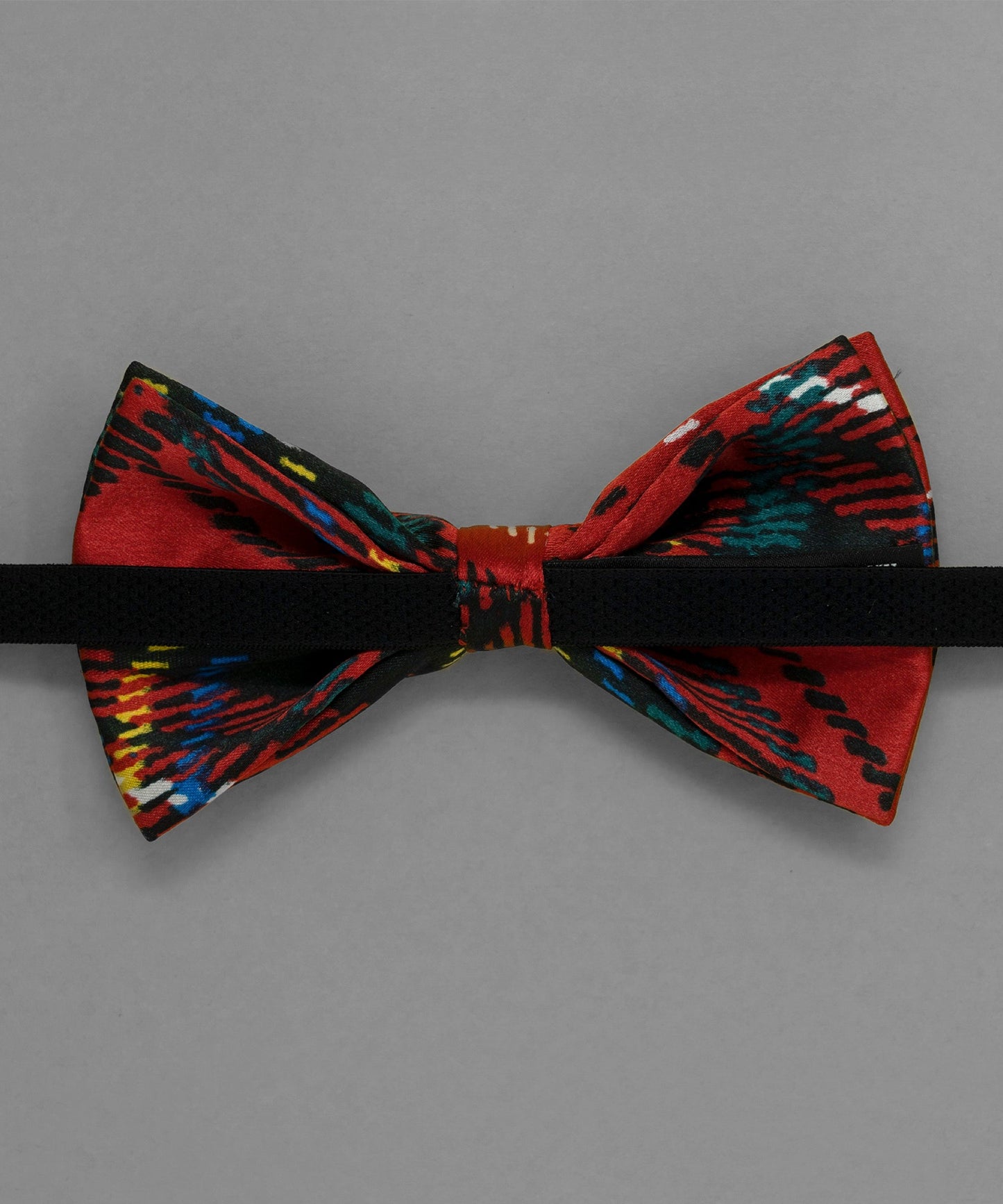 After 8  Blue Striped Bowtie