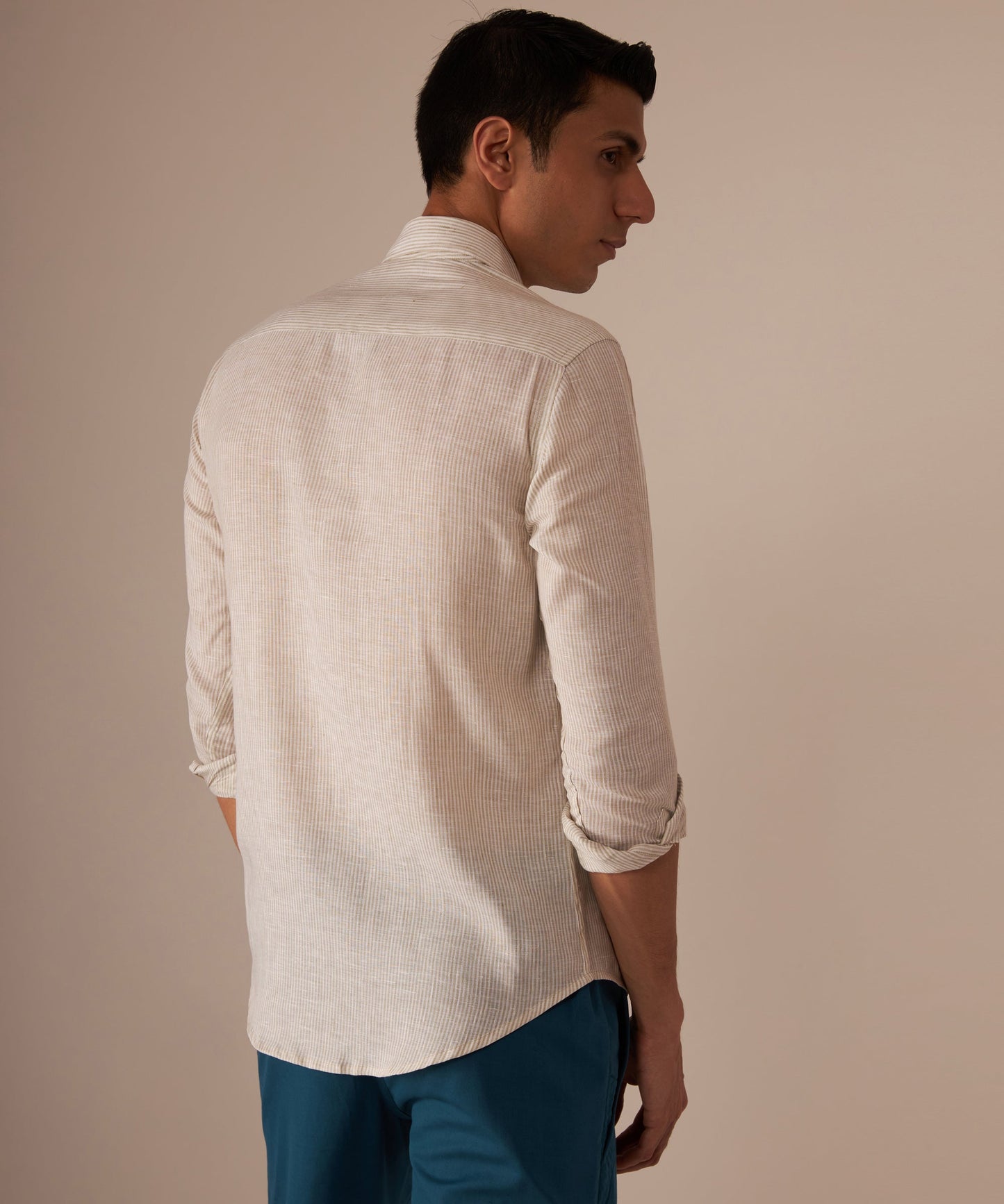 Ecru Linen Shirt