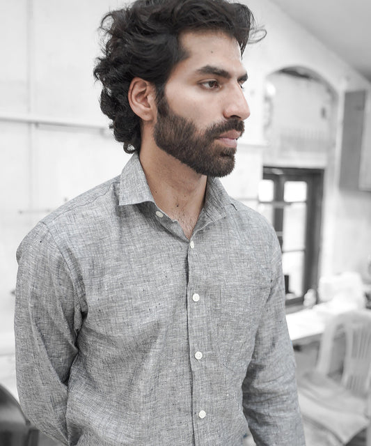 Fossil Grey Linen