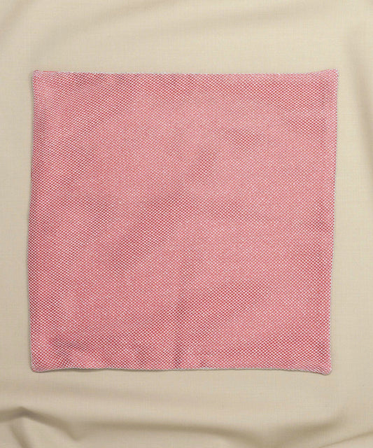 Regal Net Pink Pocket Square