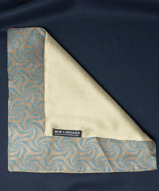 Sun & Sand Solid Green Pocket Square